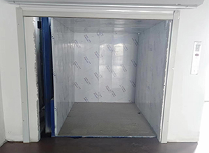 胶州轿厢式液压升降货梯维修