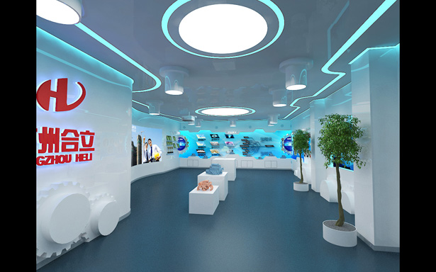 杭州展厅设计 杭州合立机械有限公司展厅设计