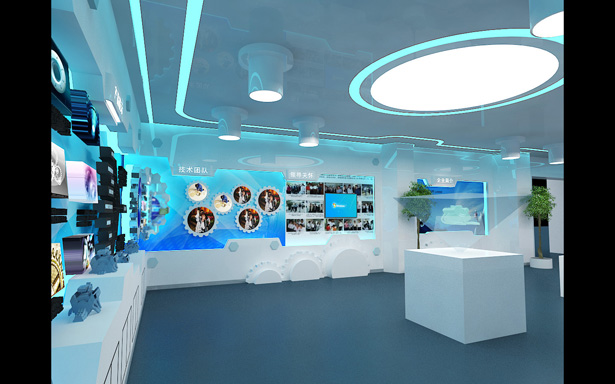杭州展厅设计 杭州合立机械有限公司展厅设计