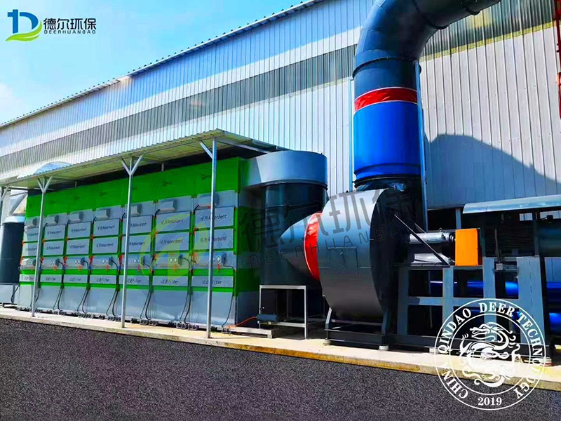 山東某大型企業(yè)廢氣治理項(xiàng)目順利完工