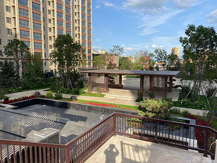 紫玉华府小区竣工案例