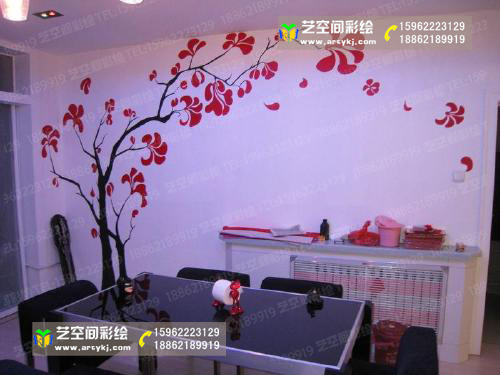 【厂家】墙体彩绘的由来 为什么房屋需要彩绘