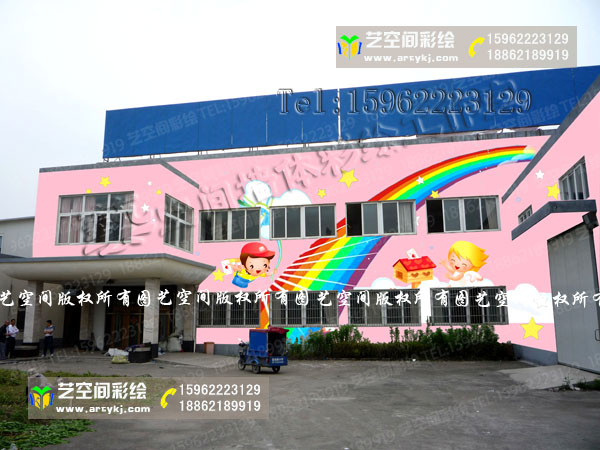 【图解】墙体彩绘的历史 幼儿园彩绘的好处