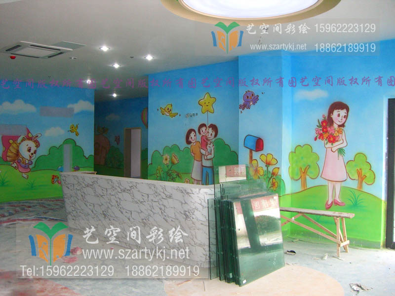 【组图】幼儿园墙面彩绘有哪些注意事项 幼儿园彩绘环境对孩子的影响