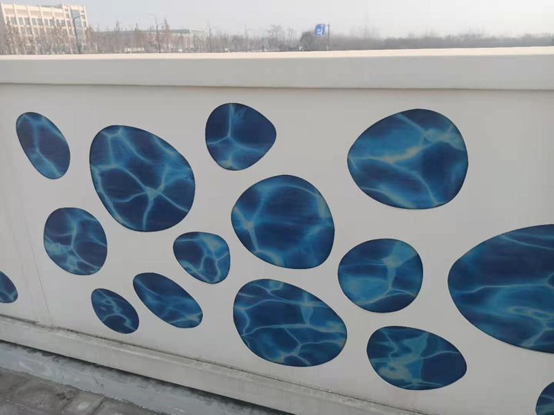 灯箱护栏