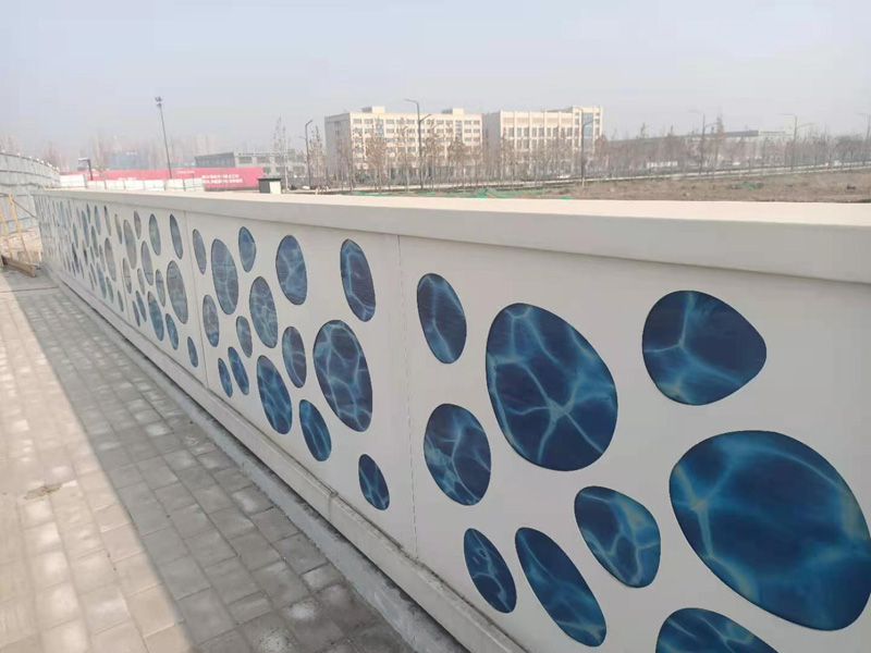 灯箱护栏