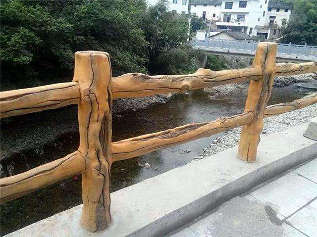水泥仿木栏杆