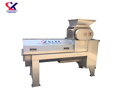 云南栀子破碎去皮机